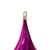  Vickerman 41" Fuchsia Shiny Finial 