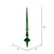 Vickerman 12" Green Shiny Cupola Finial Christmas Ornament Pack of 3