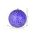 Vickerman 8" Purple Crackle Ball Christmas Ornament