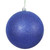  Vickerman 8" Cobalt Glitter Ball Christmas Ornament 