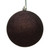  Vickerman 8" Chocolate Glitter Ball Christmas Ornament 