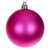  Vickerman 3" Hot Pink 4-Finish Ball Christmas Ornament Set 16 per box 