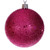 Vickerman 3" Hot Pink 4-Finish Ball Christmas Ornament Set 16 per box