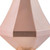 Vickerman 8" Rose Gold Candy Finish Diamond Finial Christmas Ornament Pack of 2