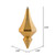 Vickerman 8" Copper/Gold Candy Finish Diamond Finial Christmas Ornament Pack of 2