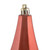 Vickerman 8" Coral Candy Finish Diamond Finial Christmas Ornament Pack of 2