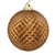 Vickerman 2.75" Mocha Durian Glitter Ball Christmas Ornament 12 per Bag