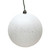 Vickerman 10" White Sequin Ball Christmas Ornament