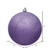 Vickerman 10" Lavender Glitter Ball Christmas Ornament