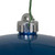 Vickerman 12" Blue Candy Ball Christmas Ornament
