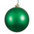 Vickerman 12" Green Matte Ball Christmas Ornament