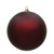 Vickerman 15.75" Burgundy Matte Ball Christmas Ornament