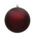  Vickerman 15.75" Burgundy Matte Ball Christmas Ornament 