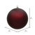 Vickerman 15.75" Burgundy Matte Ball Christmas Ornament