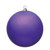 Vickerman 15.75" Purple Matte Ball Christmas Ornament