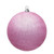Vickerman 15.75" Pink Glitter Ball Christmas Ornament