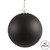 Vickerman 2.4" Black Matte Ball Christmas Ornament 60 per Box