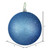 Vickerman 4" Periwinkle Sequin Ball Christmas Ornament 6 per Bag