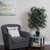Vickerman 4' Artificial Capensia Bush Black Plastic Pot