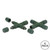 Vickerman Single Mold LED Set Green Coaxial X Splitter 6/Bag CSA/us Listed