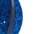 Vickerman 8" Blue Glitter Swirl Drop Christmas Ornament