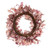  Vickerman 22" Dusty Rose Artificial Fall Eucalyptus and Berry Wreath 