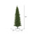 Vickerman 9' x 40" Eagle Fraser Slim Artificial Christmas Tree Unlit