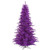 Vickerman 4.5' Purple Fir Artificial Christmas Tree Purple  Dura-lit LED Lights