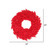 Vickerman 60" Red Fir Artificial Christmas Wreath Red Dura-Lit LED lights