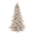 Vickerman 12' Silver Tinsel Fir Artificial Christmas Tree Warm White Dura-lit LED Lights