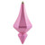 Vickerman 8" Pink Candy Finish Diamond Finial Christmas Ornament Pack of 2