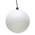 Vickerman 12" White Sequin Ball Christmas Ornament