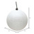 Vickerman 12" White Sequin Ball Christmas Ornament