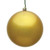 Vickerman 12" Gold Candy Ball Christmas Ornament