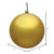 Vickerman 12" Gold Candy Ball Christmas Ornament