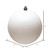 Vickerman 3" White Shiny Ball Christmas Ornament 32 per Box