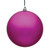 Vickerman 3" Fuchsia Matte Ball Christmas Ornament 32 per Box