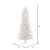  Vickerman 10' Crystal White Pine Slim Artificial Christmas Tree Pure White LED Lights 