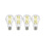 Satco S12443 LED High-Performance A19 Clear Light Bulb