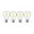  Satco S12437 LED Clear Energy-saving A19 Light Bulb 