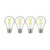 Satco S12436 Modern LED efficiency Clear A19 Light Bulb