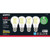 Satco S12436 Modern LED efficiency Clear A19 Light Bulb