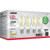 Satco S12442 Dimmable Clear A19 LED Versatile Light Bulb