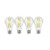 Satco S12442 Dimmable Clear A19 LED Versatile Light Bulb