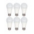 Satco S28785 Modern Comfort Stylish LED A19 Light Bulb