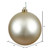 Vickerman 10" Champagne Matte Ball Christmas Ornament