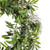Vickerman 24" Artificial Green Olive Leaf Wreath