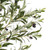 Vickerman 60" Artificial Green Olive Tree in Black Planters Pot