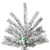 Vickerman 8.5' Flocked Sierra Fir Slim Artificial Christmas Tree Multi-Colored LED Dura-Lit lights