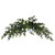 Vickerman 32" Artificial Green Spiral Euclyptus Crescent Swag
